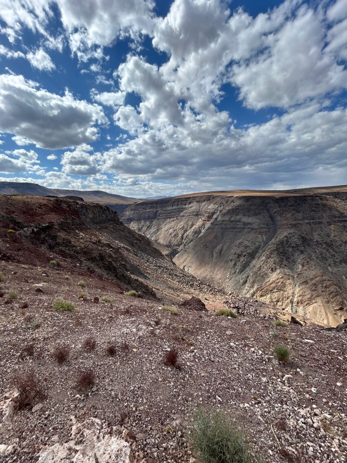 Rainbow Canyon at Death Valley National Park